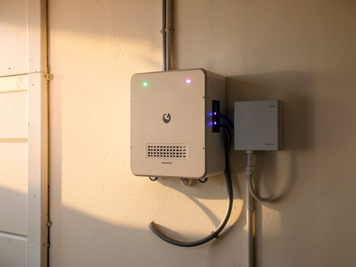Sistema solar de respaldo para una casa